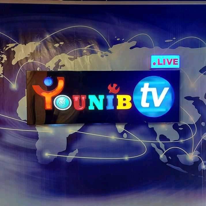 YOUNIB TV logo Studio Live | Kenya's #1 Youth TV Channel