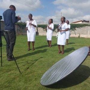 Gospel Video Shoot Outdoors | YOUNIB TV